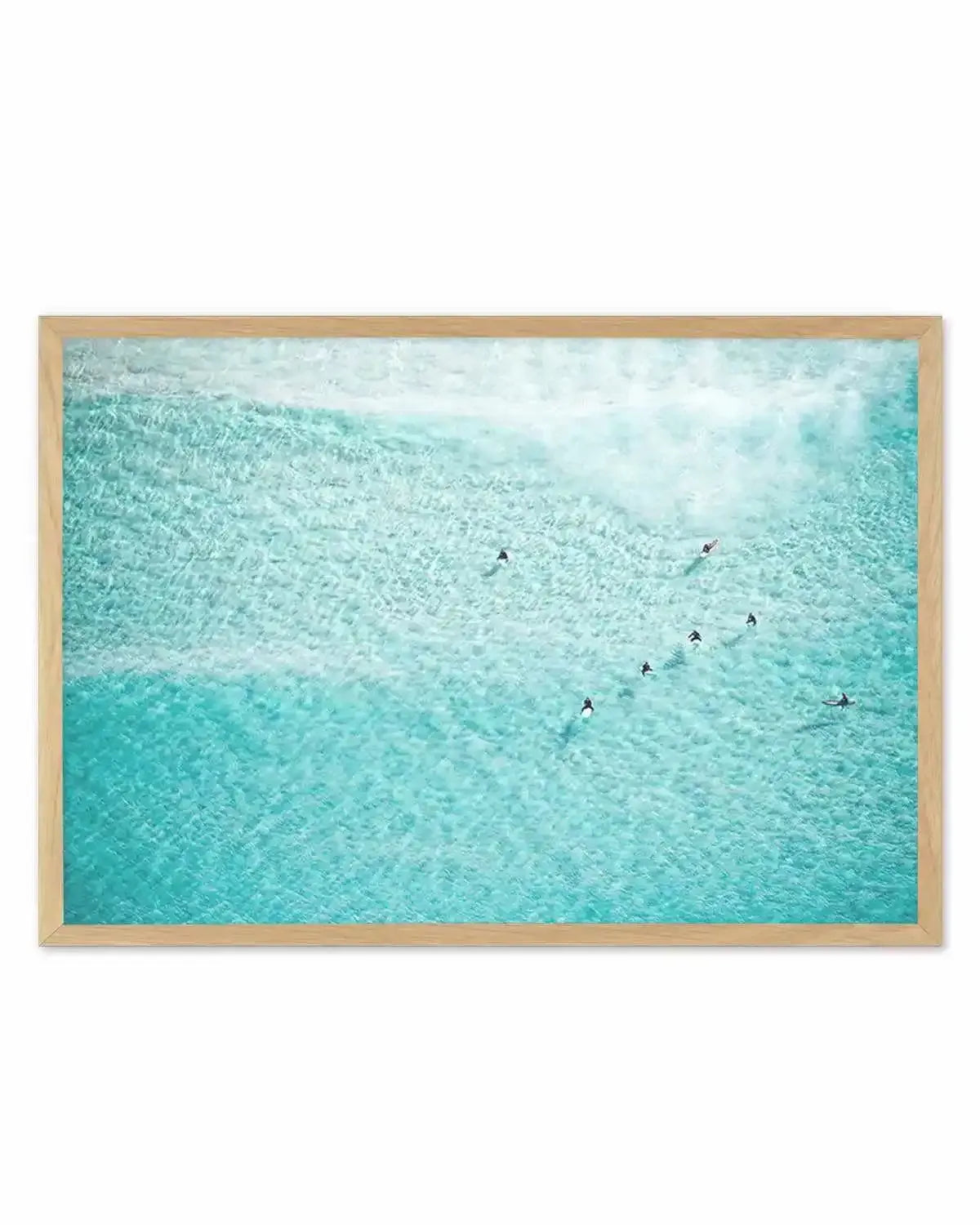 Azure Waters, Bondi | Aerial Photo Wall Art Print from Olive et Oriel where you can shop wallpaper and artworks online