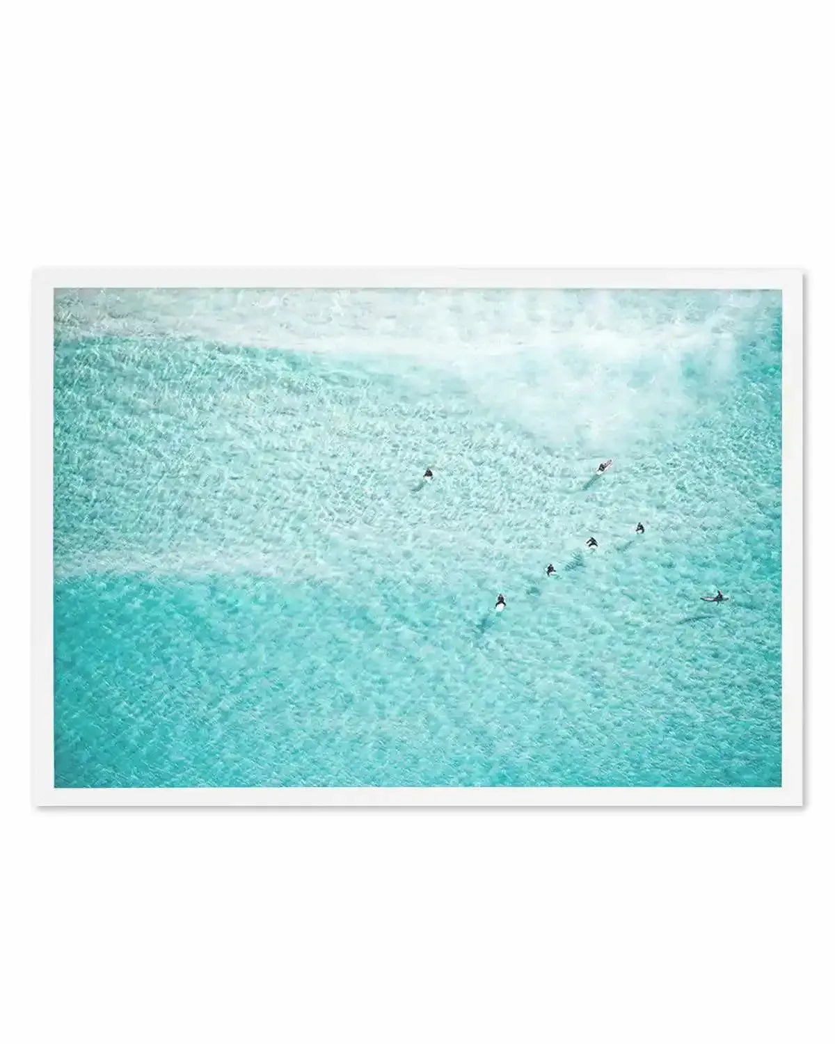 Azure Waters, Bondi | Aerial Photo Wall Art Print from Olive et Oriel where you can shop wallpaper and artworks online