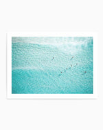 Azure Waters, Bondi Art Print