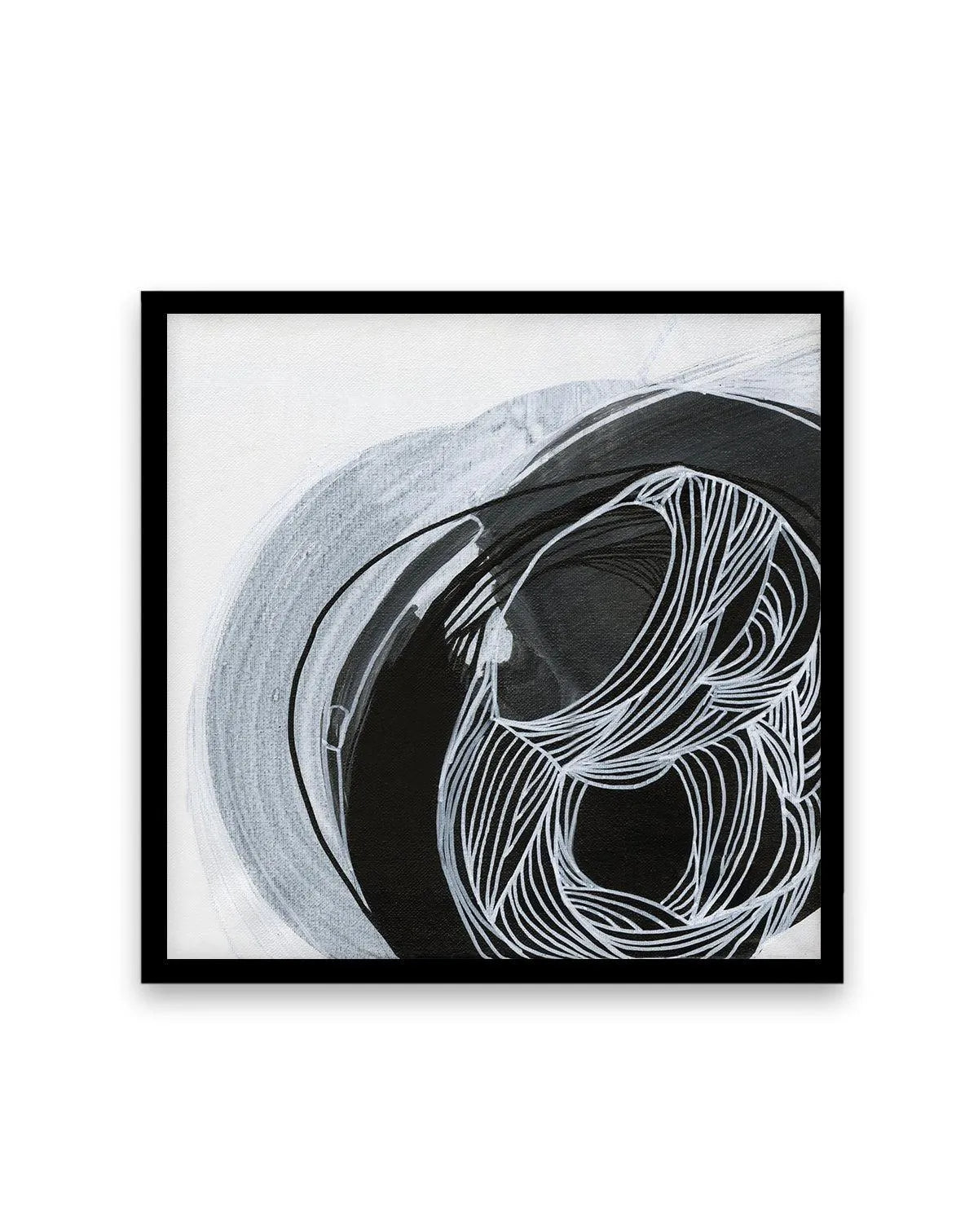 Azure Waves SQ by Kirsta Benedetti Art Print-PRINT-Olive et Oriel-Kirsta Benedetti-70x70 cm | 27.5" x 27.5"-Black-With White Border-Buy-Australian-Art-Prints-Online-with-Olive-et-Oriel-Your-Artwork-Specialists-Austrailia-Decorate-With-Coastal-Photo-Wall-Art-Prints-From-Our-Beach-House-Artwork-Collection-Fine-Poster-and-Framed-Artwork