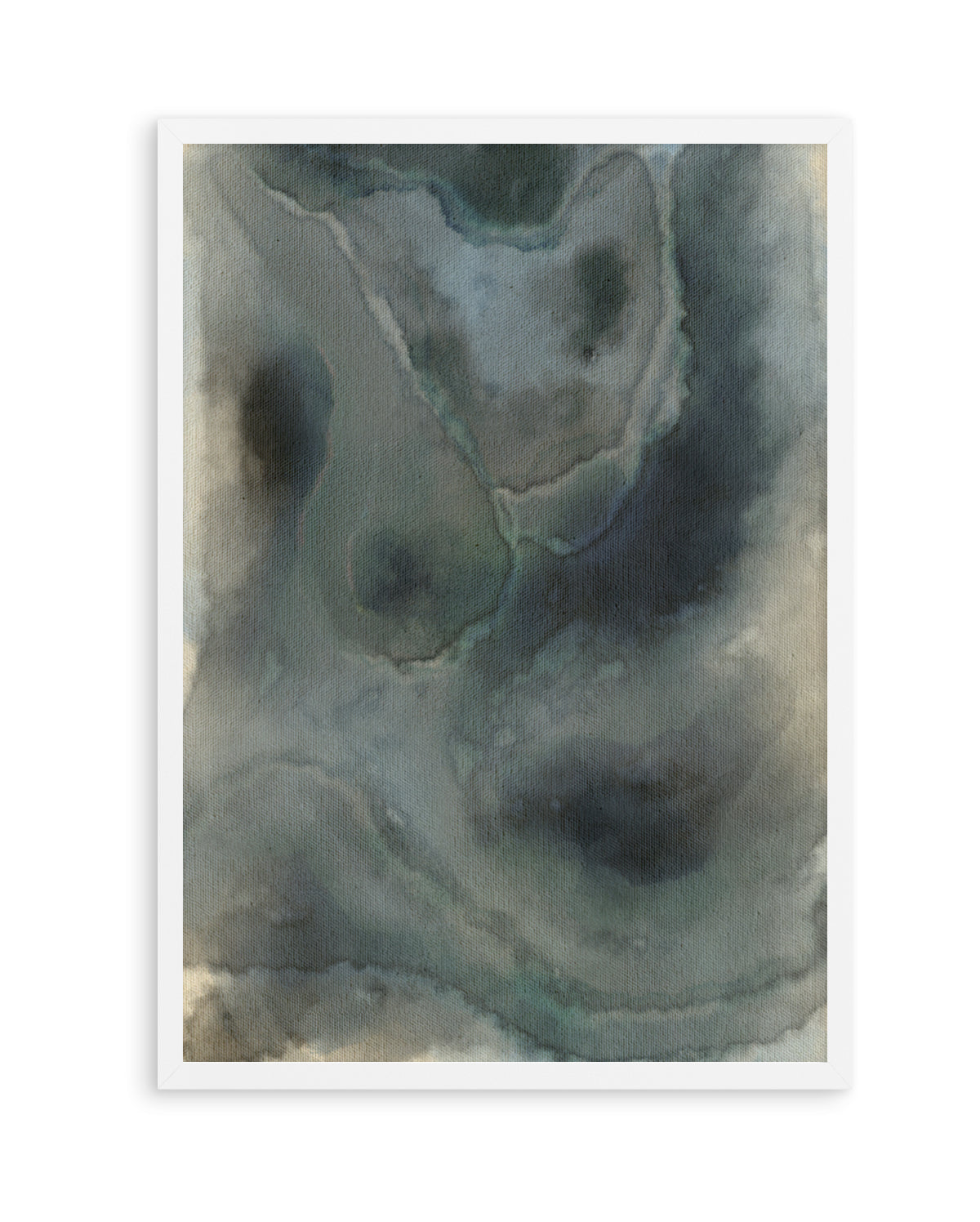 Blue Impression by Shatha Al Dafai | Art Print