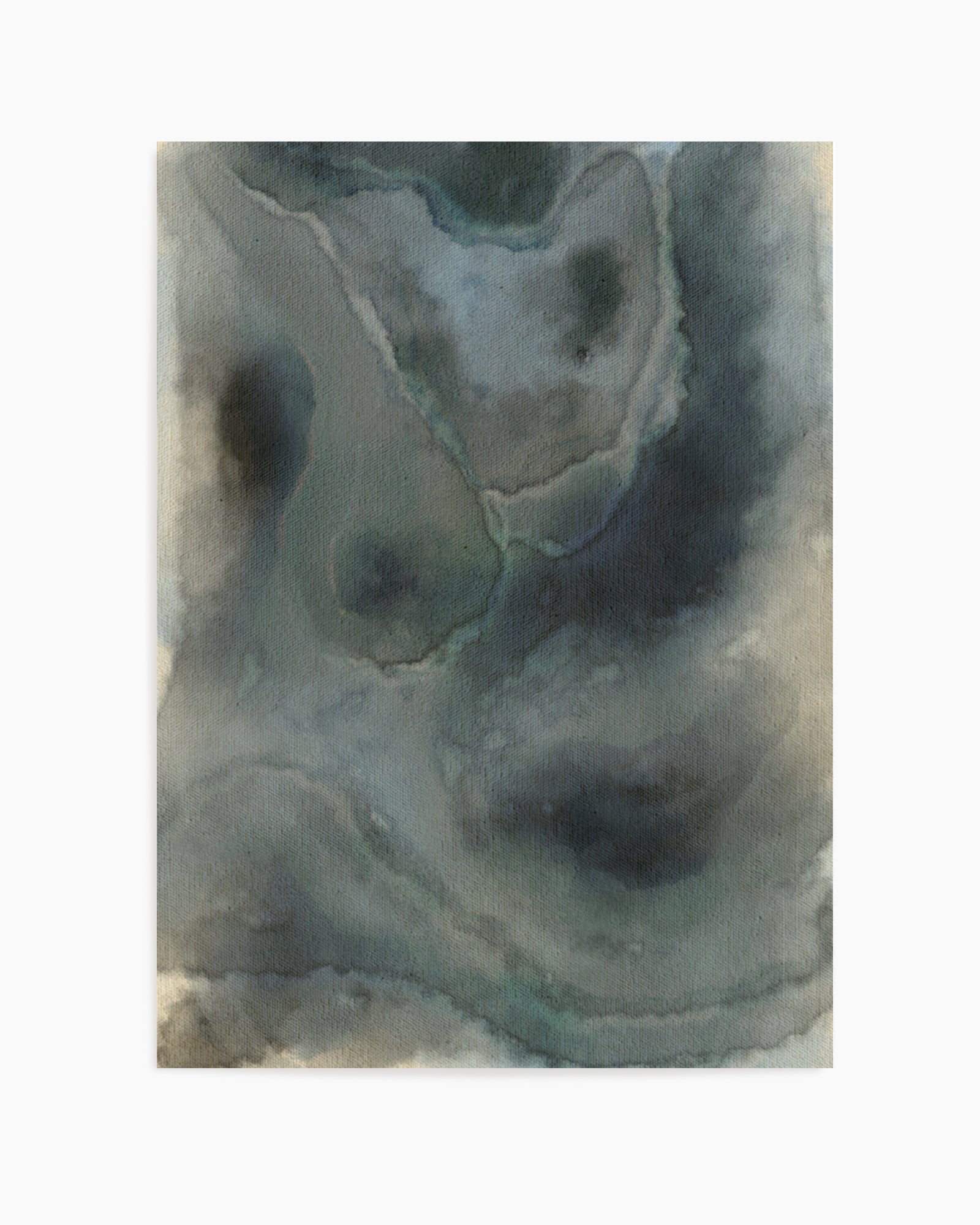 Blue Impression by Shatha Al Dafai | Art Print