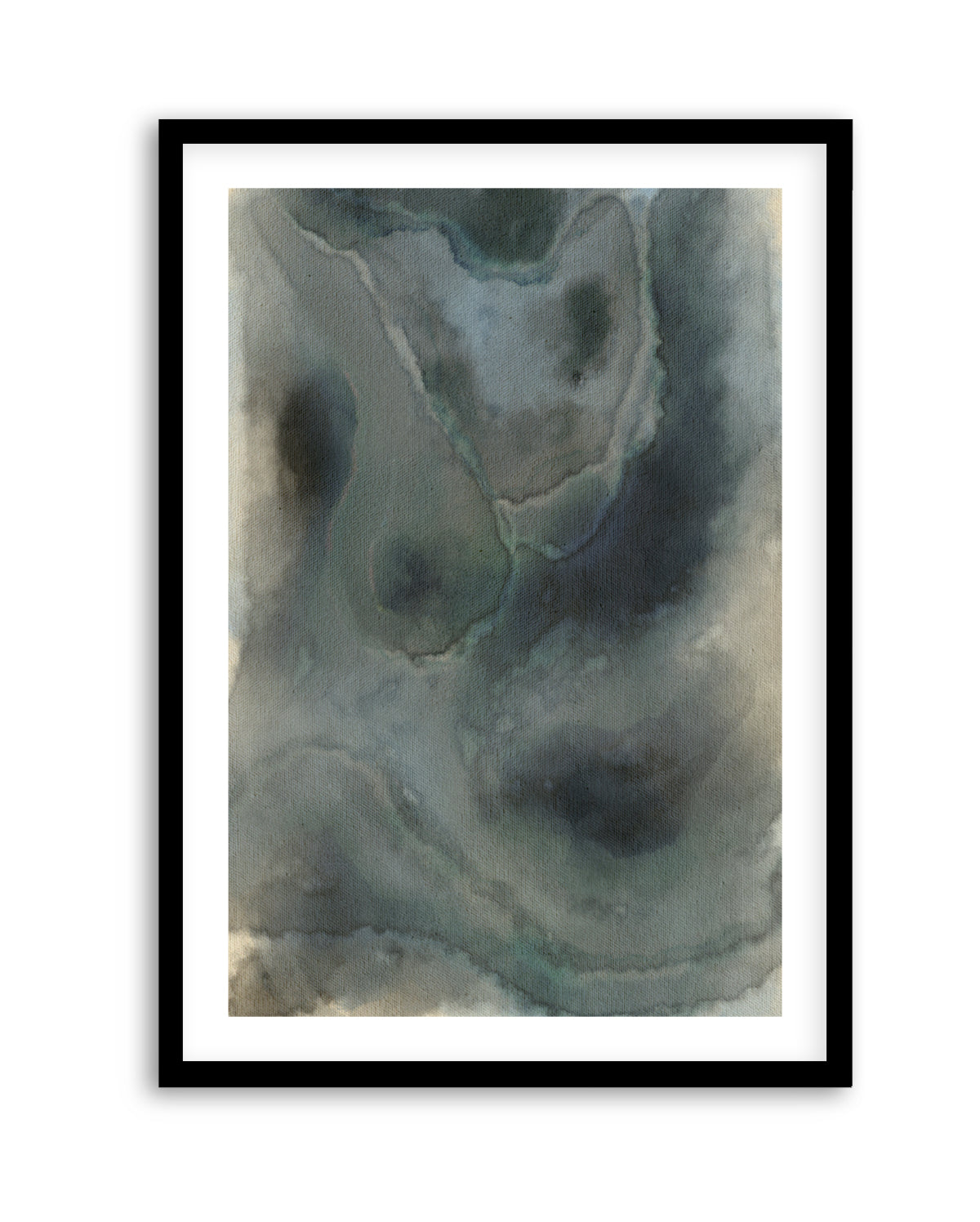 Blue Impression by Shatha Al Dafai | Art Print