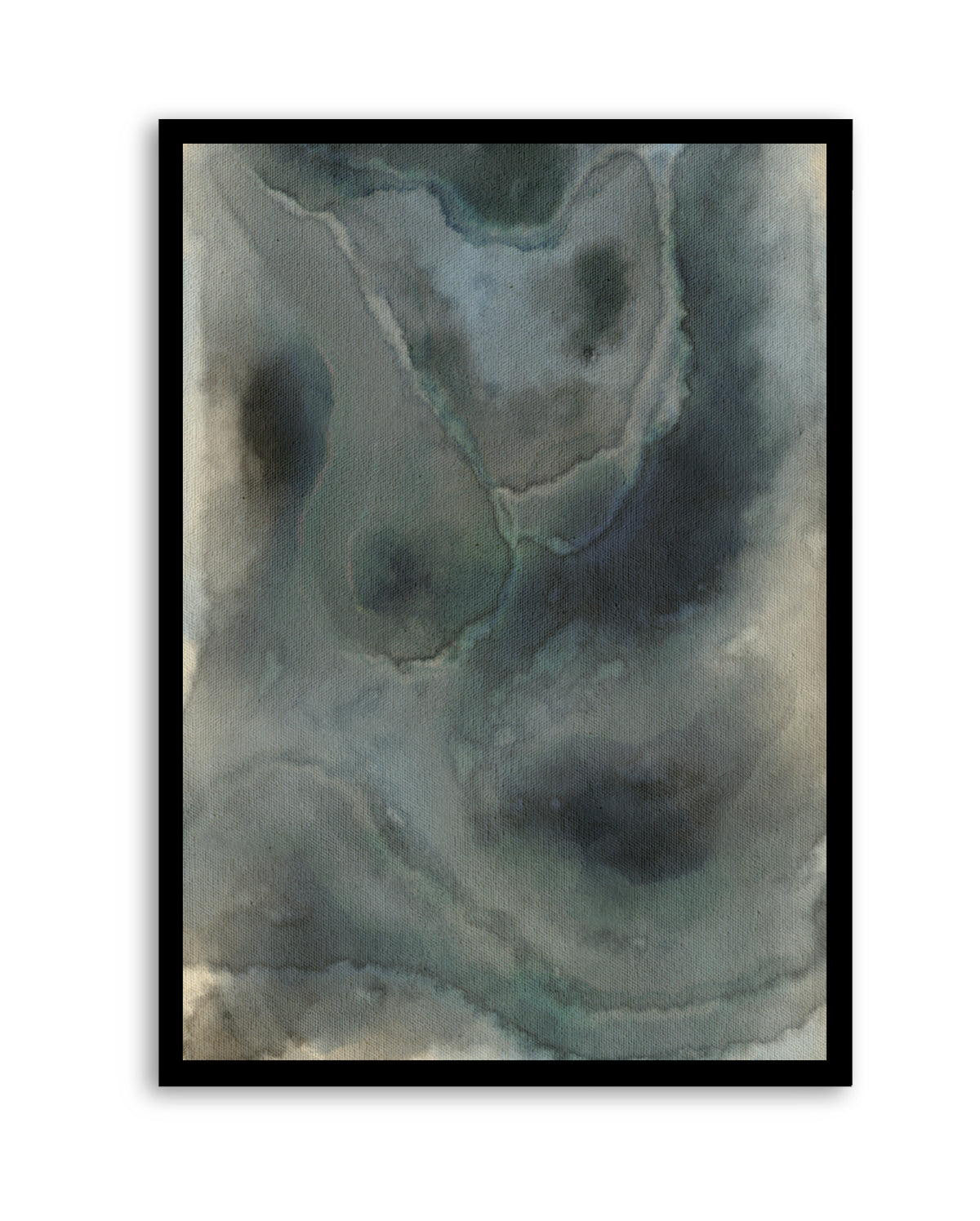 Blue Impression by Shatha Al Dafai | Art Print