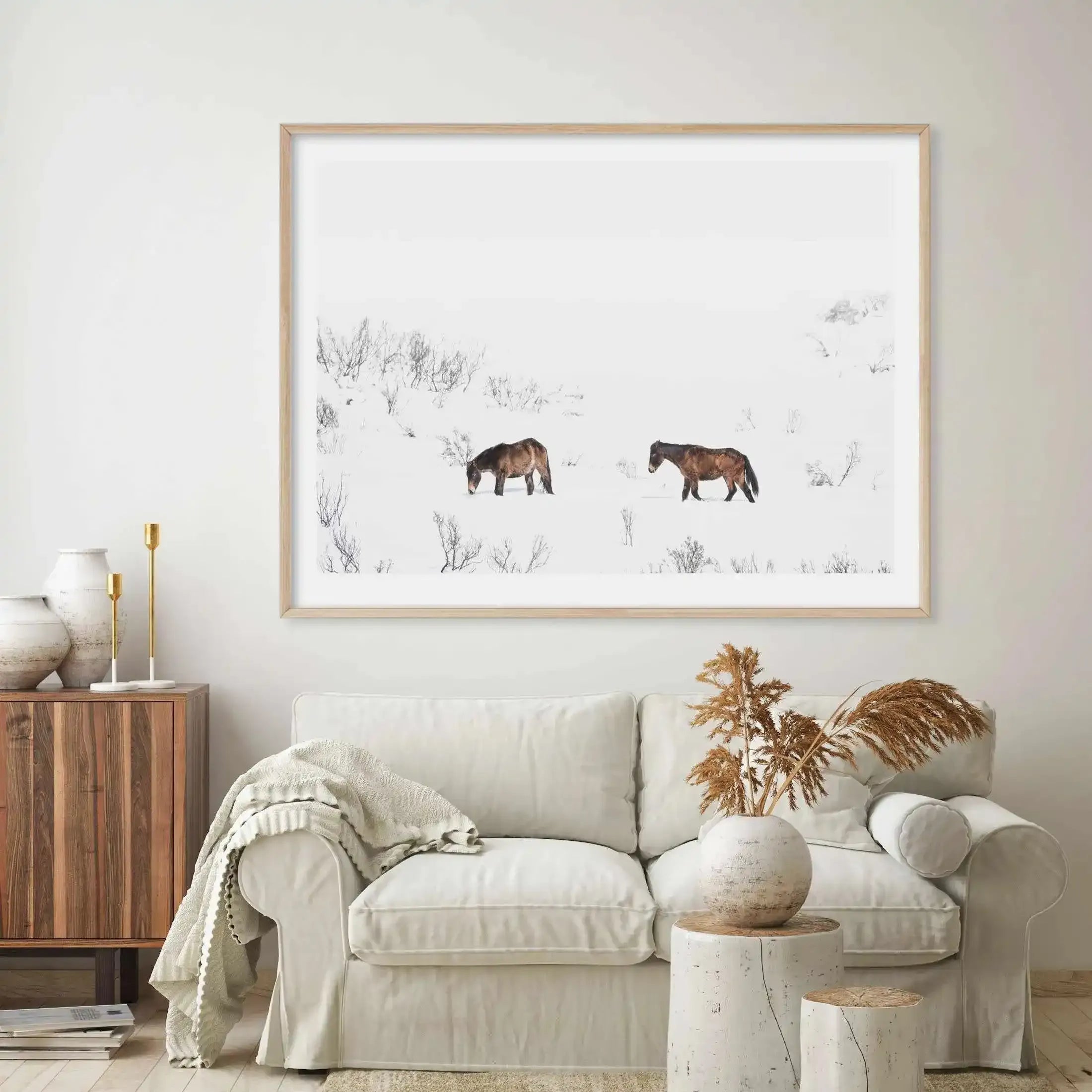 Baby Brumbies Art Print-PRINT-Olive et Oriel-Olive et Oriel-Buy-Australian-Art-Prints-Online-with-Olive-et-Oriel-Your-Artwork-Specialists-Austrailia-Decorate-With-Coastal-Photo-Wall-Art-Prints-From-Our-Beach-House-Artwork-Collection-Fine-Poster-and-Framed-Artwork
