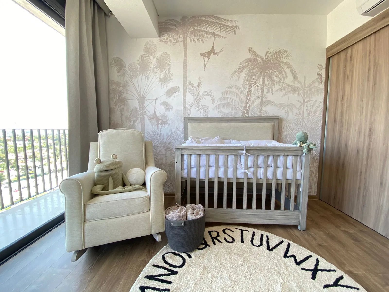 Vintage Jungle in Sahara Wallpaper Mural from Olive et Oriel where you can shop wallpaper and artworks online