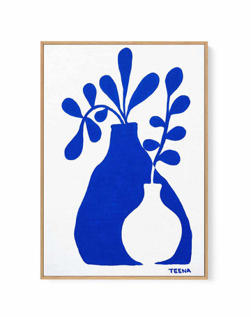 Bacara Garden by Teena Zerefos | Framed Canvas Art Print from Olive et Oriel where you can shop wallpaper and artworks online