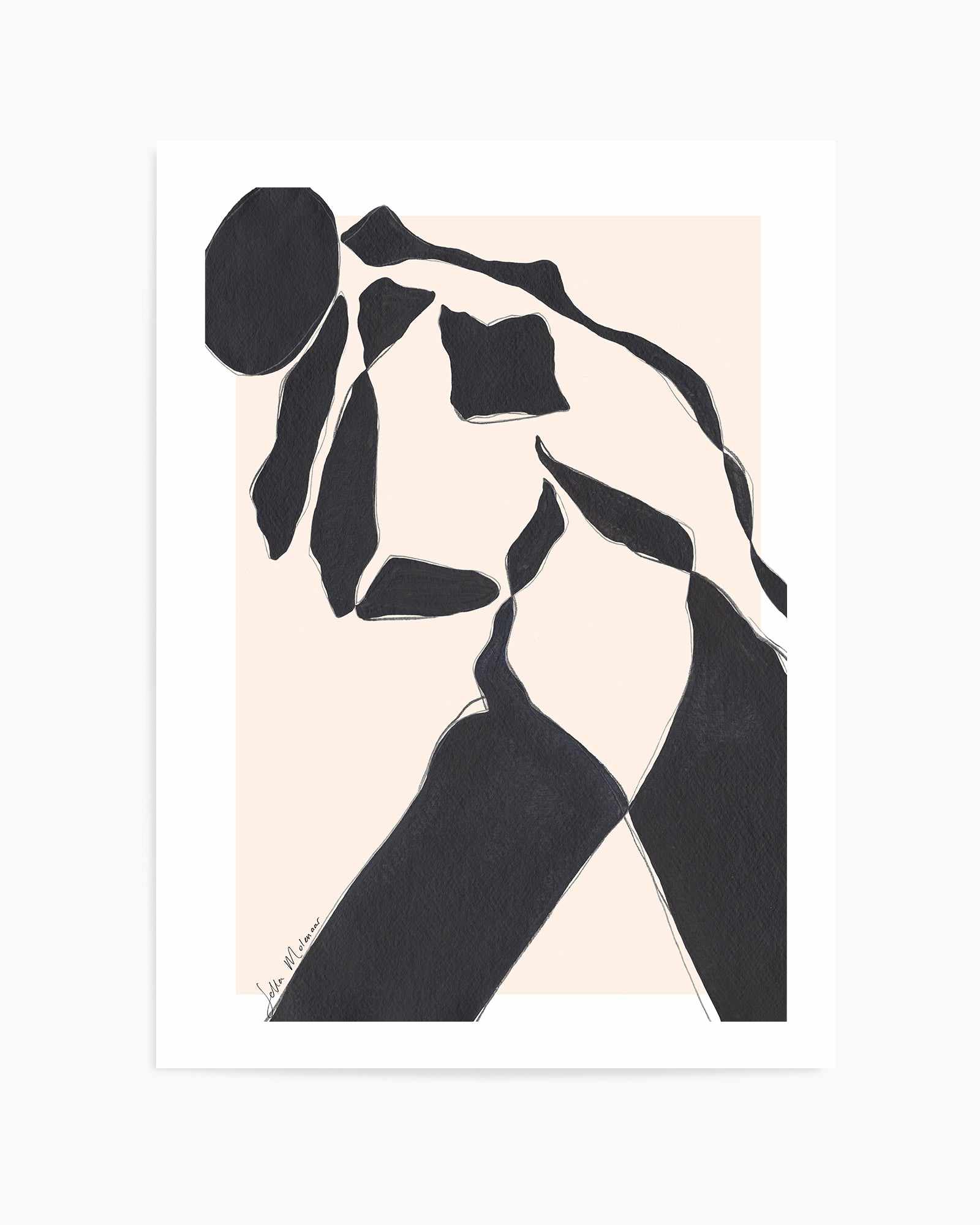 Back Bend By Sella Molenaar | Art Print