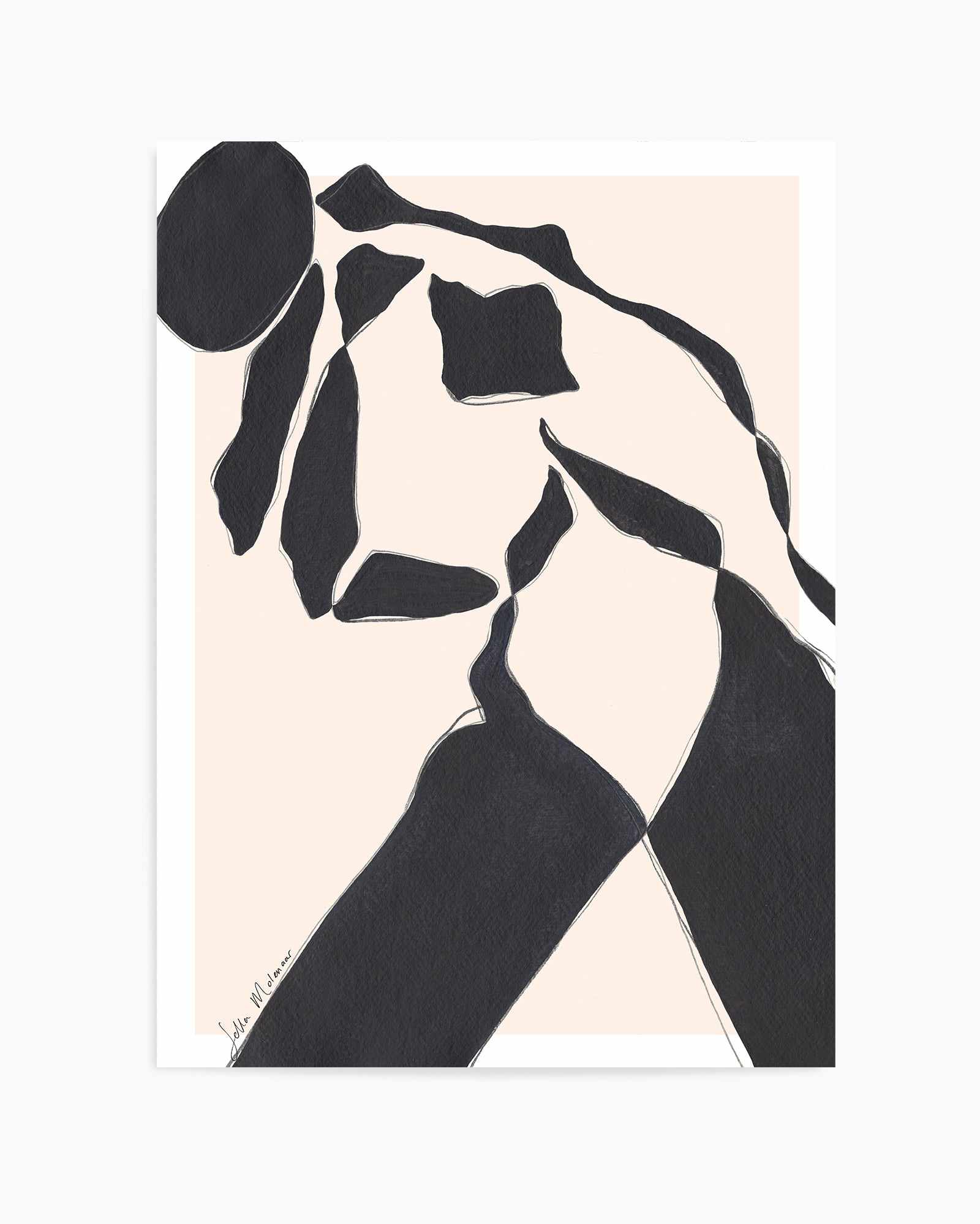 Back Bend By Sella Molenaar | Art Print