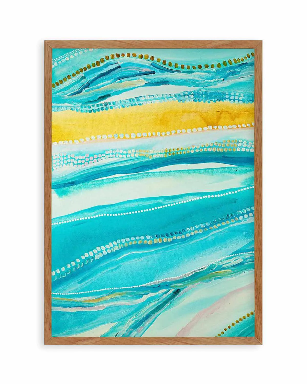 Bagay Flowing I PT by Bri Chelman | Art Print from Olive et Oriel where you can shop wallpaper and artworks online