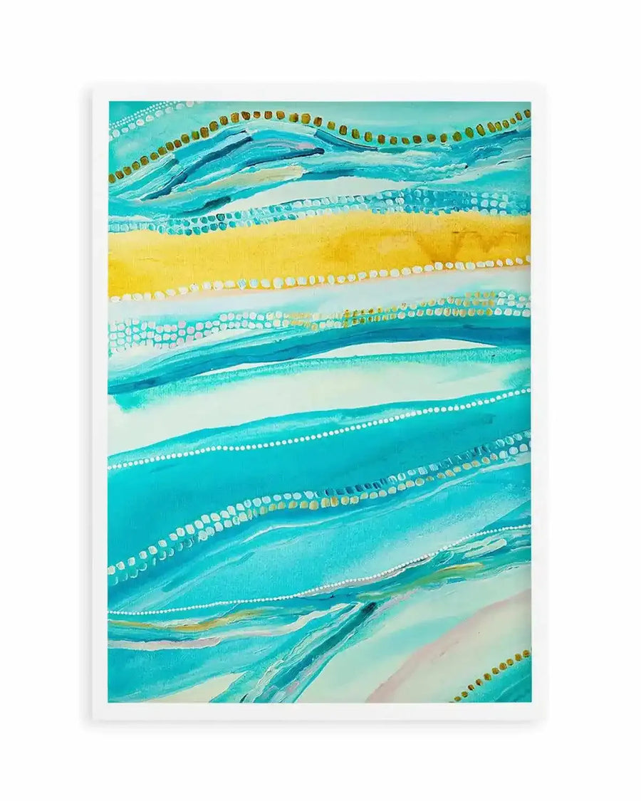 Bagay Flowing I PT by Bri Chelman | Art Print from Olive et Oriel where you can shop wallpaper and artworks online