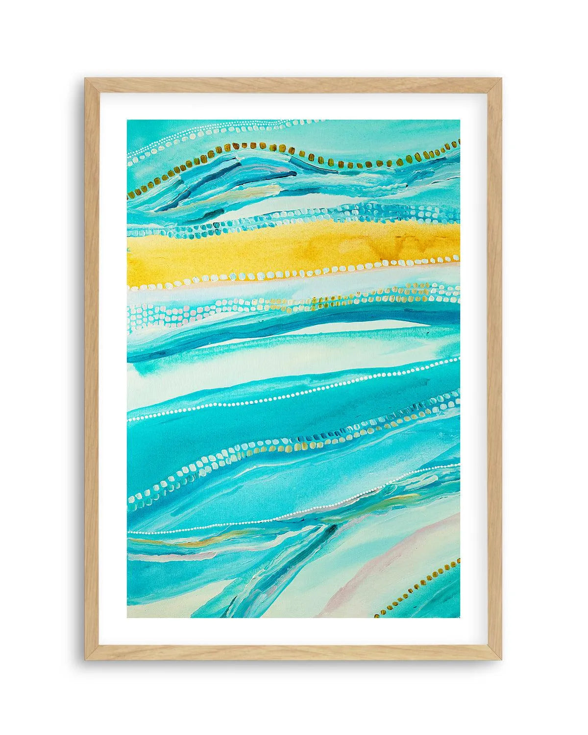 Bagay Flowing I PT by Bri Chelman | Art Print from Olive et Oriel where you can shop wallpaper and artworks online