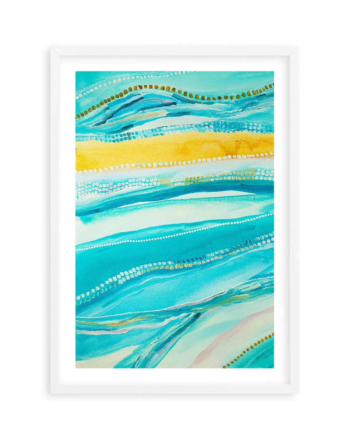 Bagay Flowing I PT by Bri Chelman | Art Print from Olive et Oriel where you can shop wallpaper and artworks online