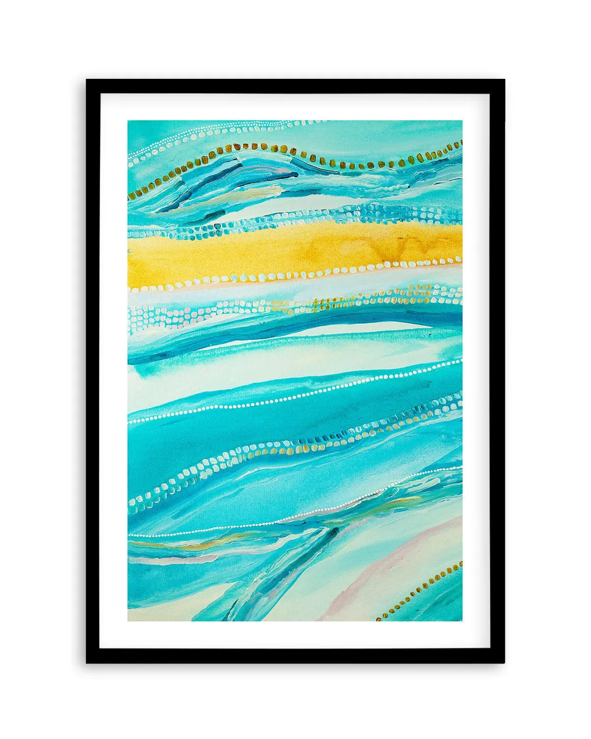 Bagay Flowing I PT by Bri Chelman | Art Print from Olive et Oriel where you can shop wallpaper and artworks online