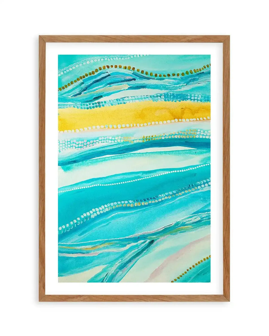 Bagay Flowing I PT by Bri Chelman | Art Print from Olive et Oriel where you can shop wallpaper and artworks online