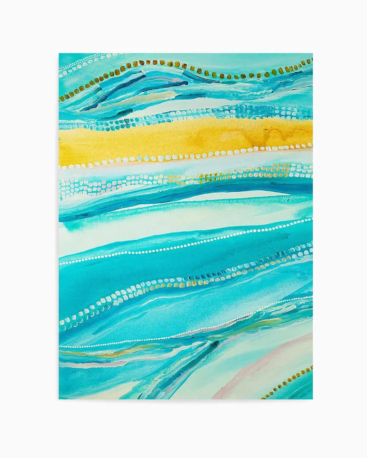 Bagay Flowing I PT by Bri Chelman | Art Print from Olive et Oriel where you can shop wallpaper and artworks online