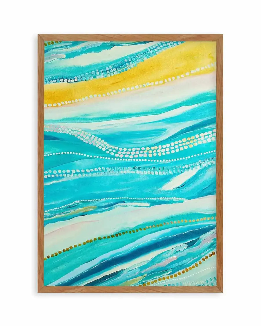 Bagay Flowing II PT by Bri Chelman | Art Print from Olive et Oriel where you can shop wallpaper and artworks online