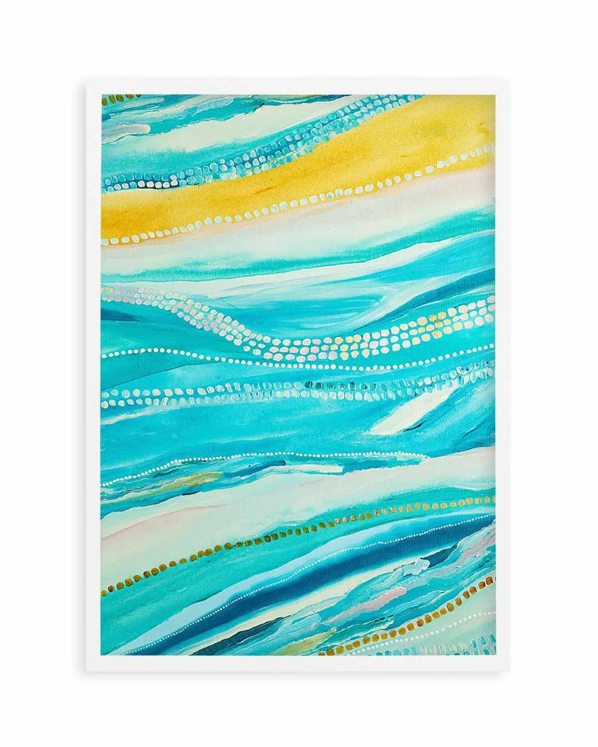 Bagay Flowing II PT by Bri Chelman | Art Print from Olive et Oriel where you can shop wallpaper and artworks online
