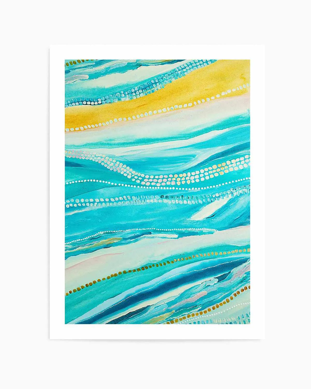Bagay Flowing II PT by Bri Chelman | Art Print from Olive et Oriel where you can shop wallpaper and artworks online