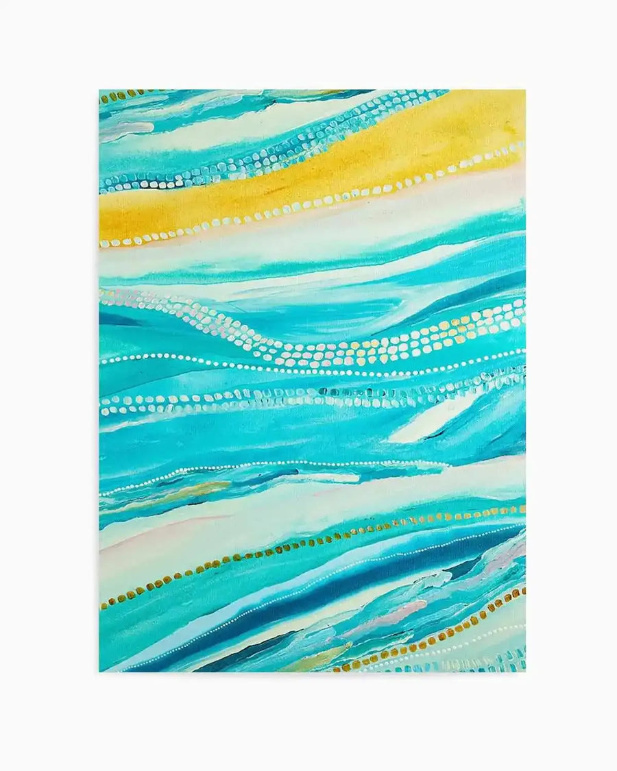 Bagay Flowing II PT by Bri Chelman | Art Print from Olive et Oriel where you can shop wallpaper and artworks online