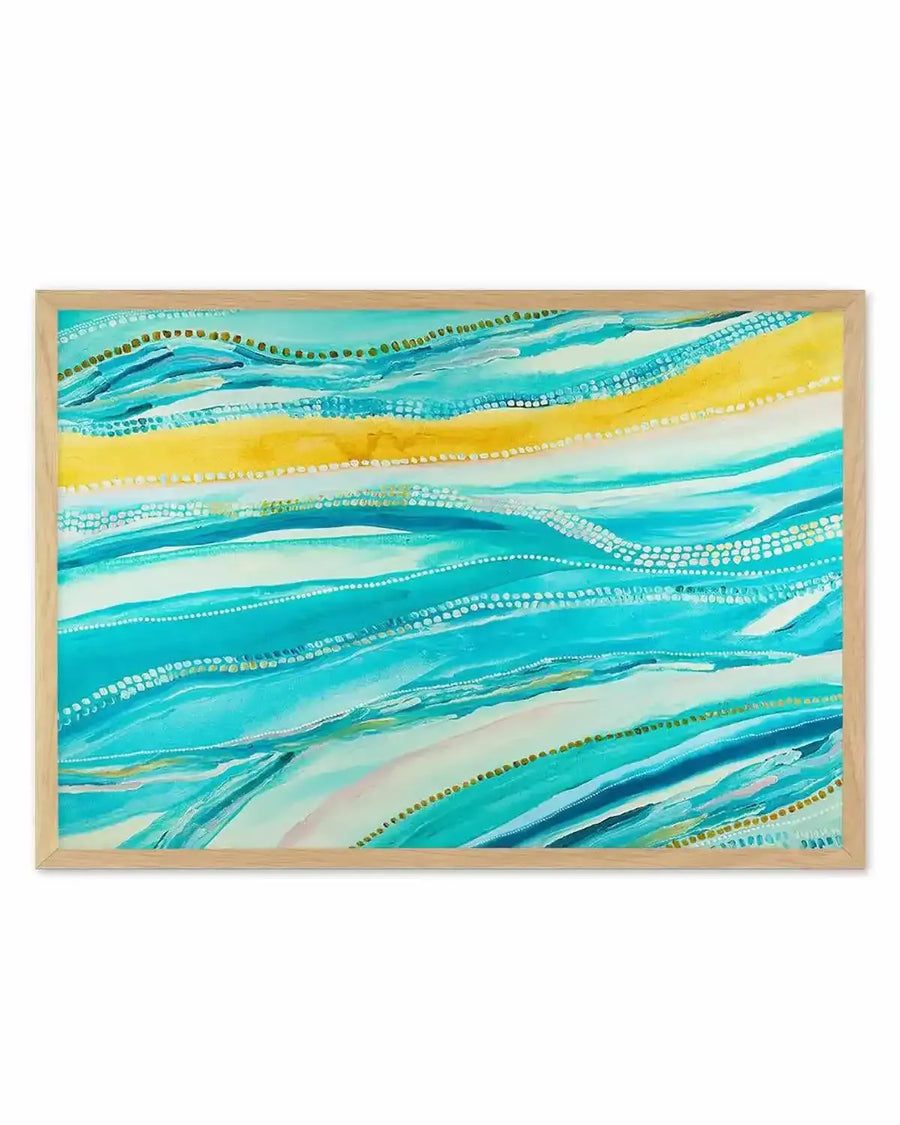 Bagay Flowing LS by Bri Chelman | Art Print from Olive et Oriel where you can shop wallpaper and artworks online