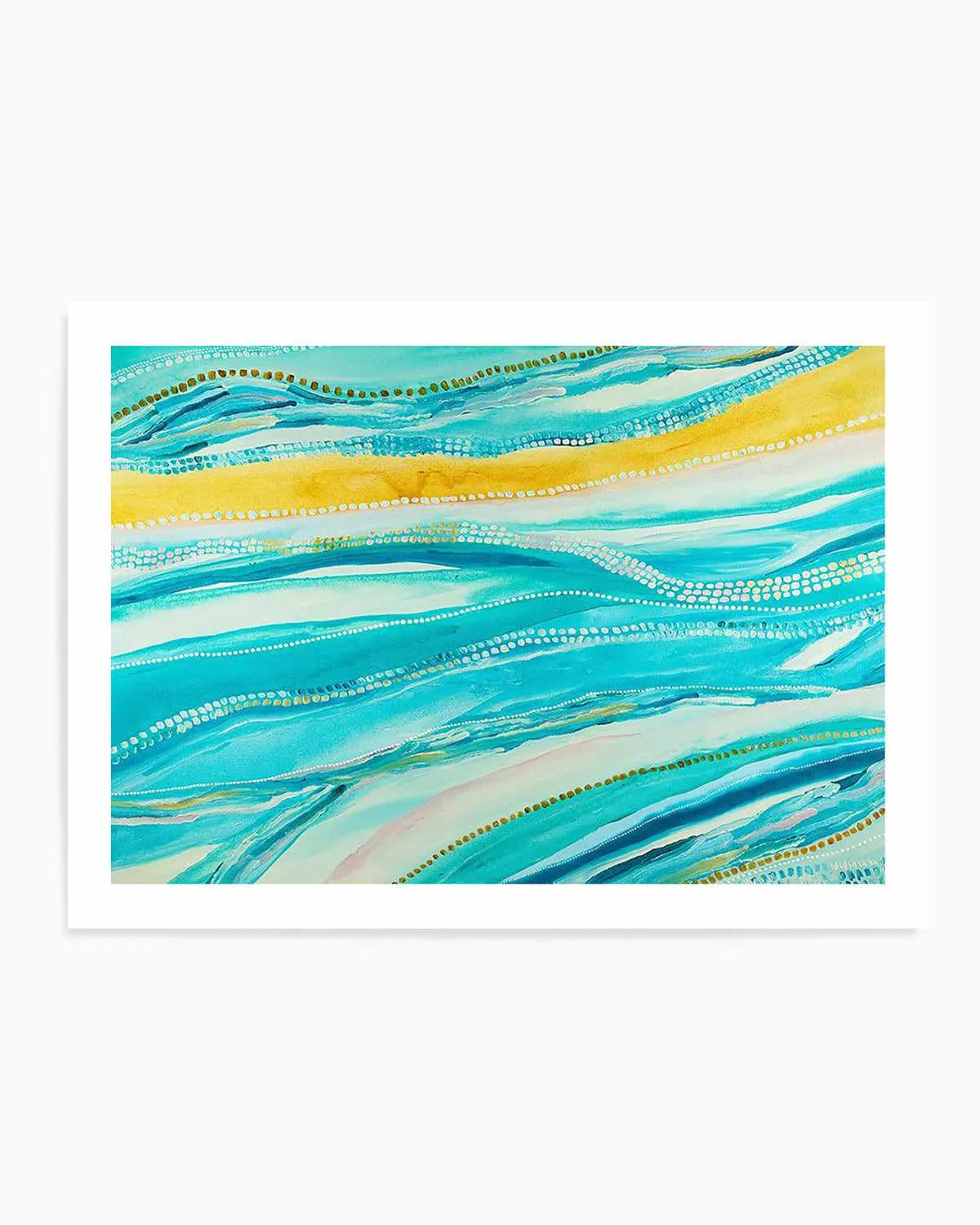 Bagay Flowing LS by Bri Chelman | Art Print from Olive et Oriel where you can shop wallpaper and artworks online