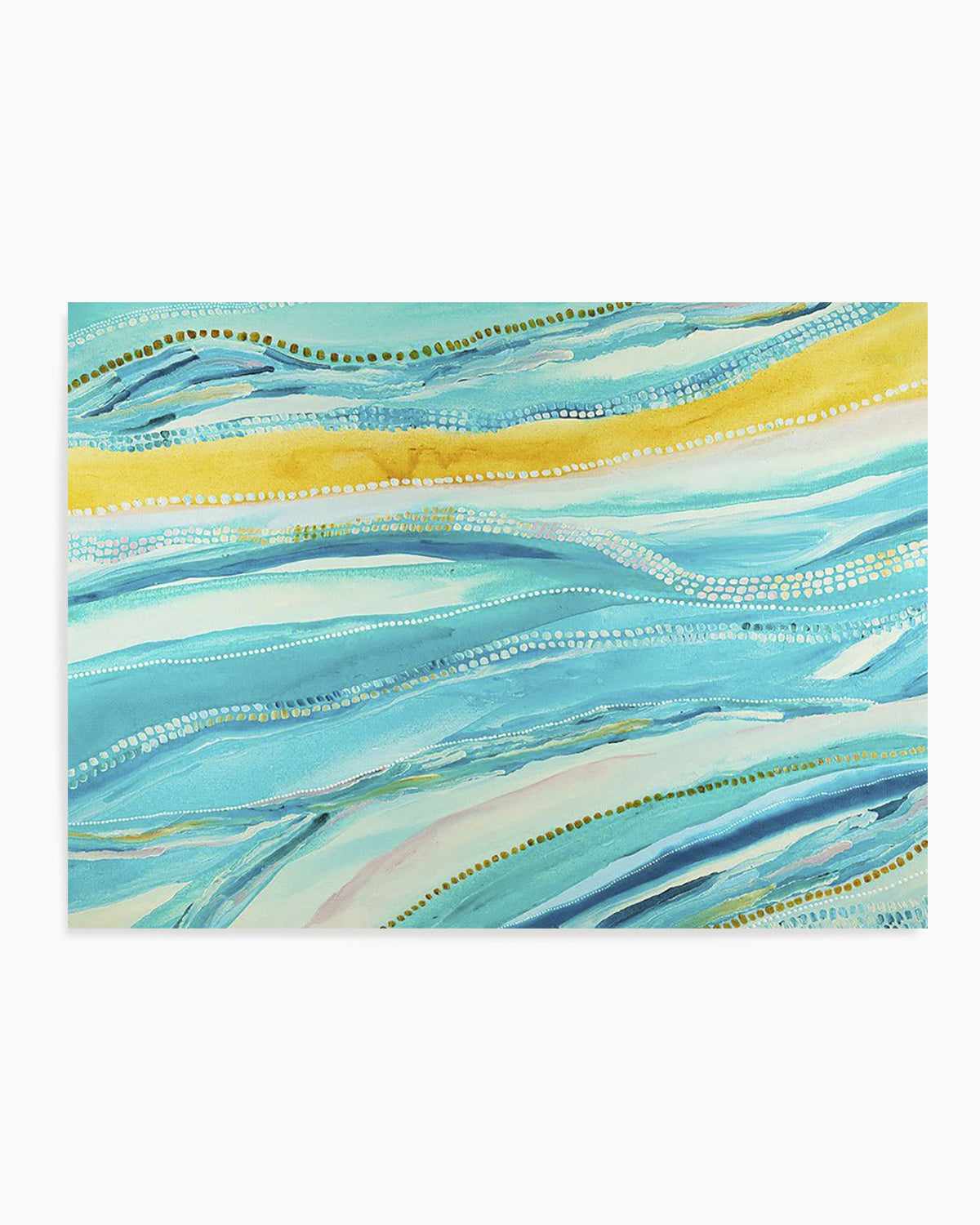 Bagay Flowing LS by Bri Chelman Art Print