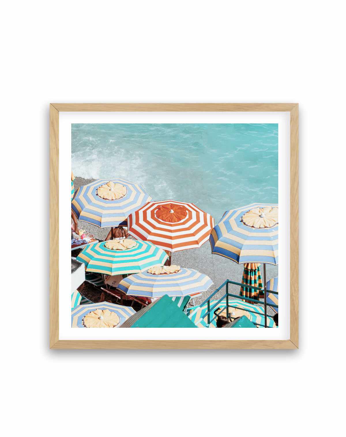 Bagni Marina Umbrellas, Capri | Art Print