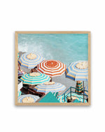 Bagni Marina Umbrellas, Capri | Art Print