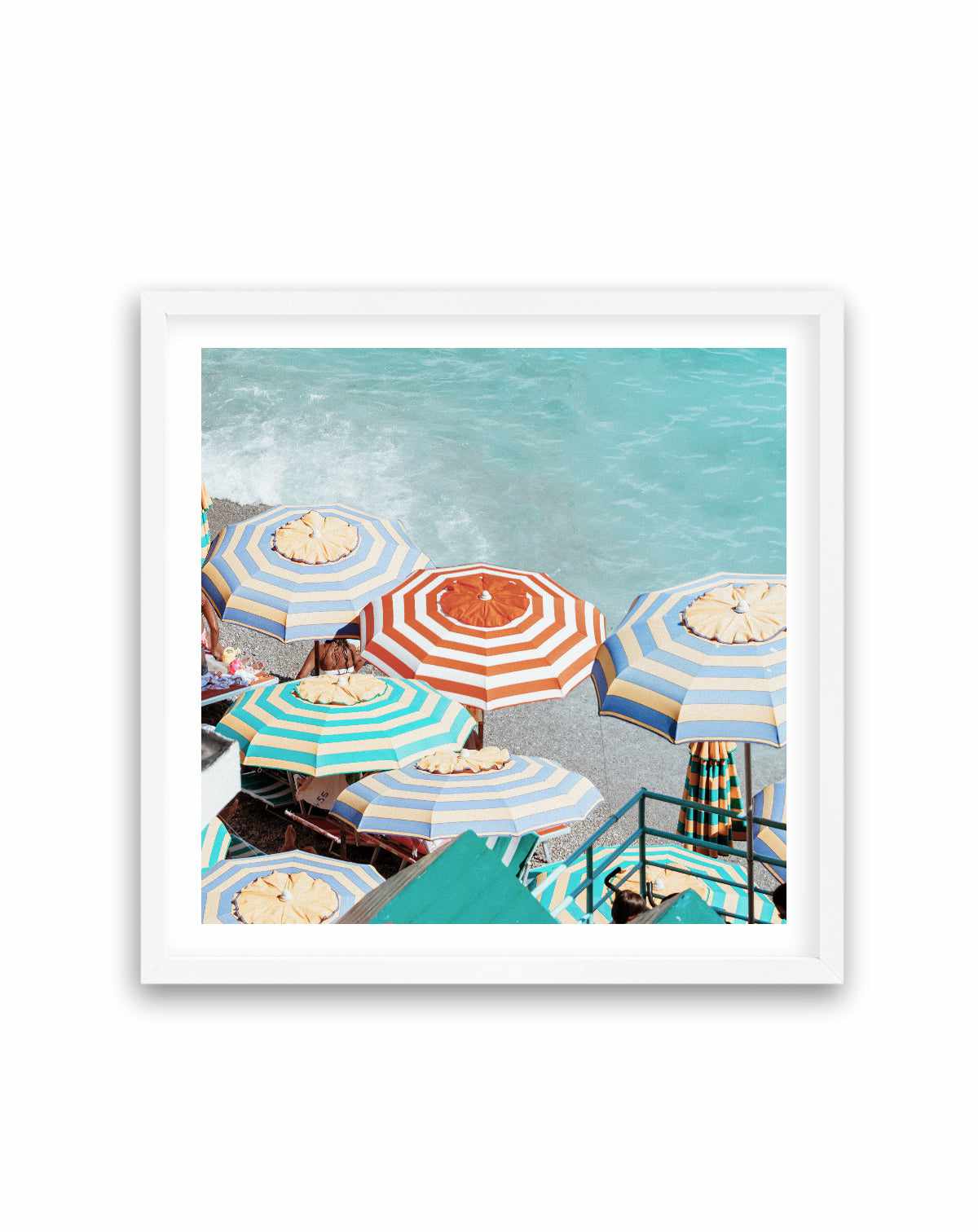 Bagni Marina Umbrellas, Capri | Art Print