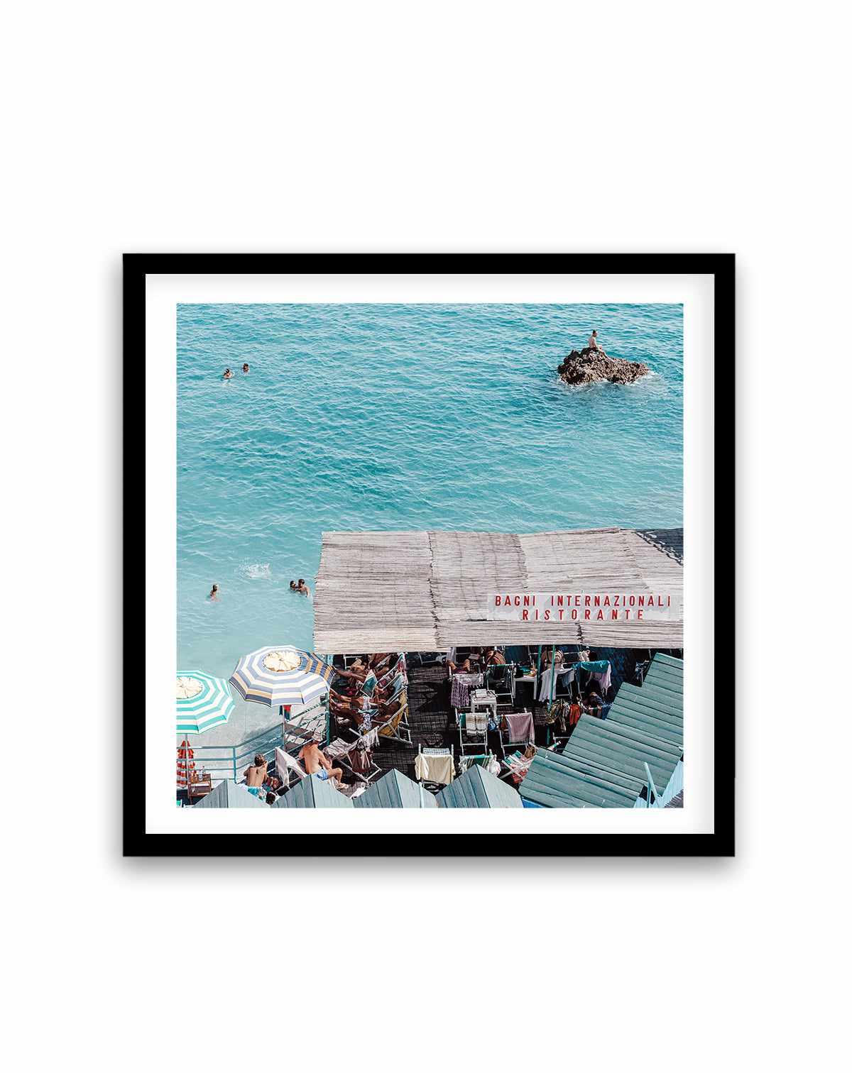 Bagni Restorante, Capri | Art Print