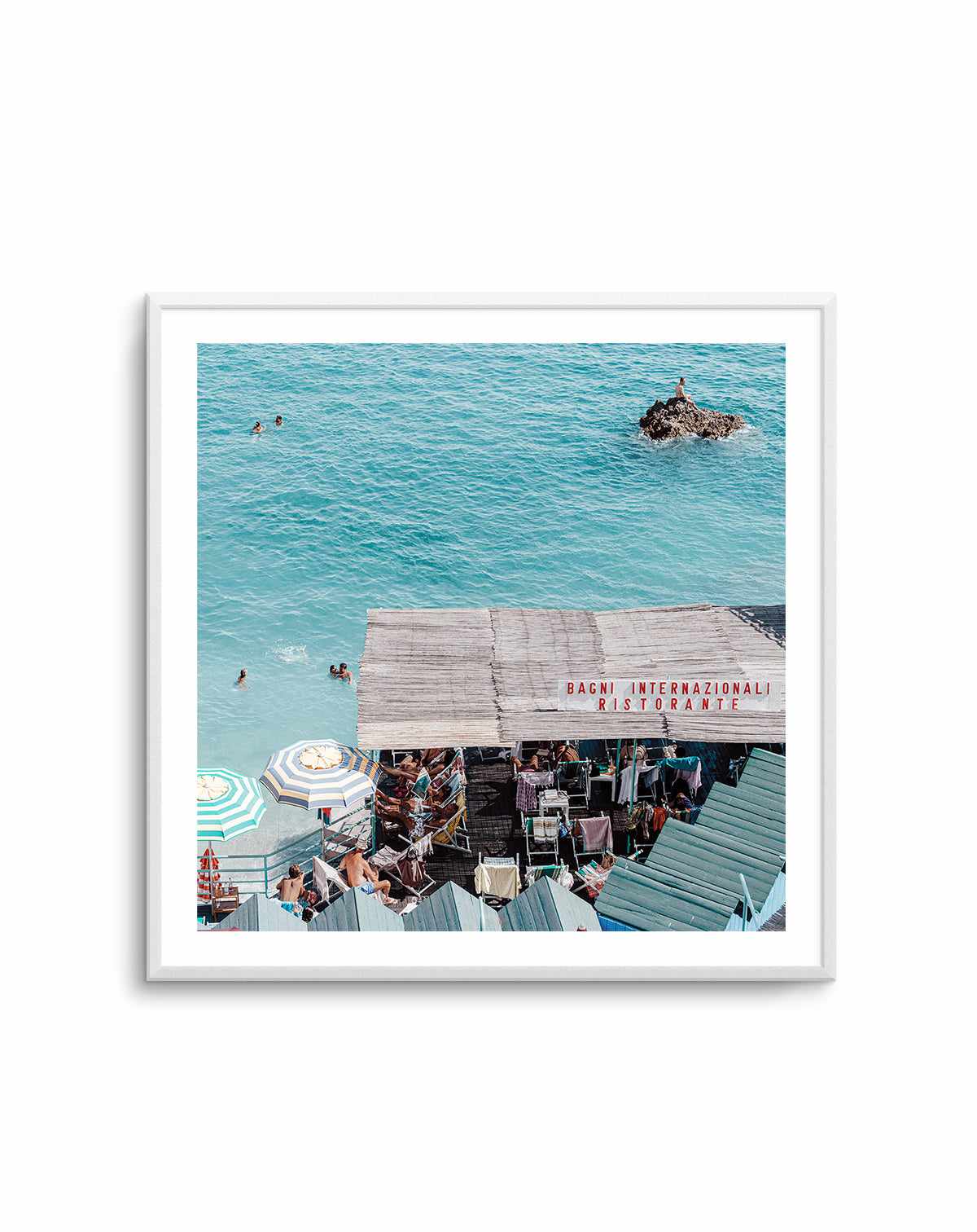 Bagni Restorante, Capri | Art Print