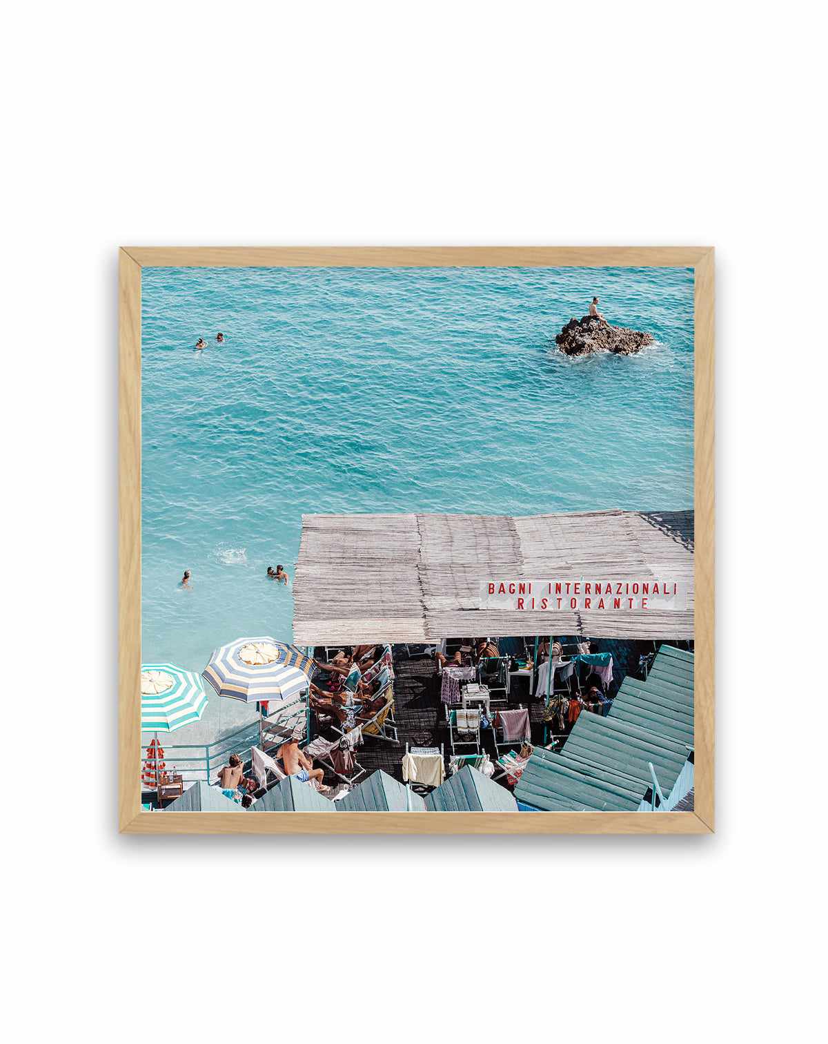 Bagni Restorante, Capri | Art Print