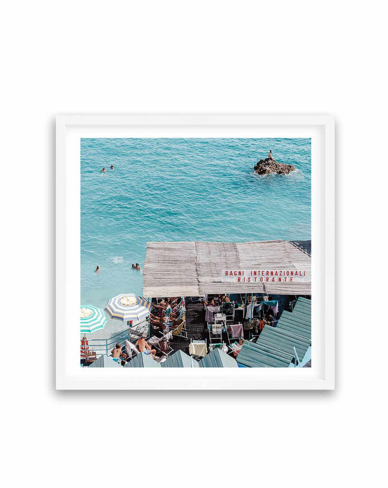 Bagni Restorante, Capri | Art Print