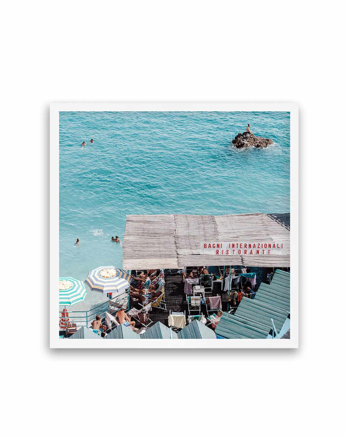 Bagni Restorante, Capri | Art Print