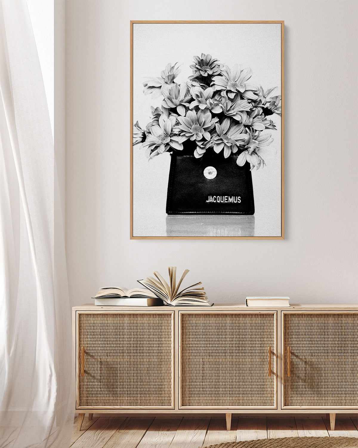 Bag of Blooms by Mario Stefanelli | Framed Canvas Art Print