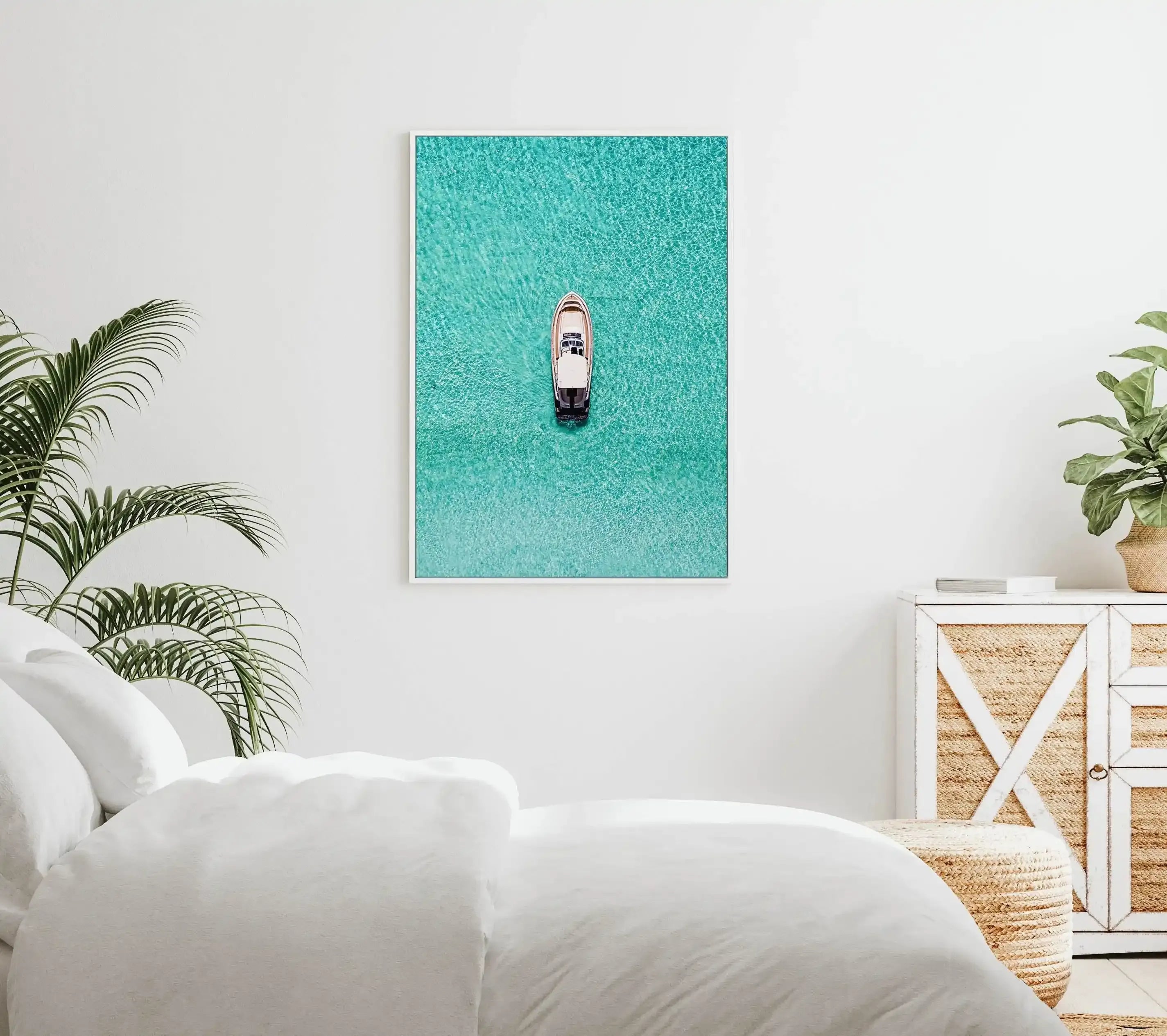 Bahamian bliss | Framed Canvas-CANVAS-You can shop wall art online with Olive et Oriel for everything from abstract art to fun kids wall art. Our beautiful modern art prints and canvas art are available from large canvas prints to wall art paintings and our proudly Australian artwork collection offers only the highest quality framed large wall art and canvas art Australia - You can buy fashion photography prints or Hampton print posters and paintings on canvas from Olive et Oriel and have them d