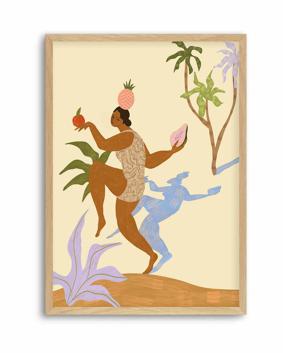 Balancing Act by Arty Guava | Art Print from Olive et Oriel where you can shop wallpaper and artworks online