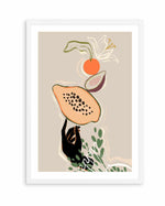 Balancing Fruits by Arty Guava | Art Print