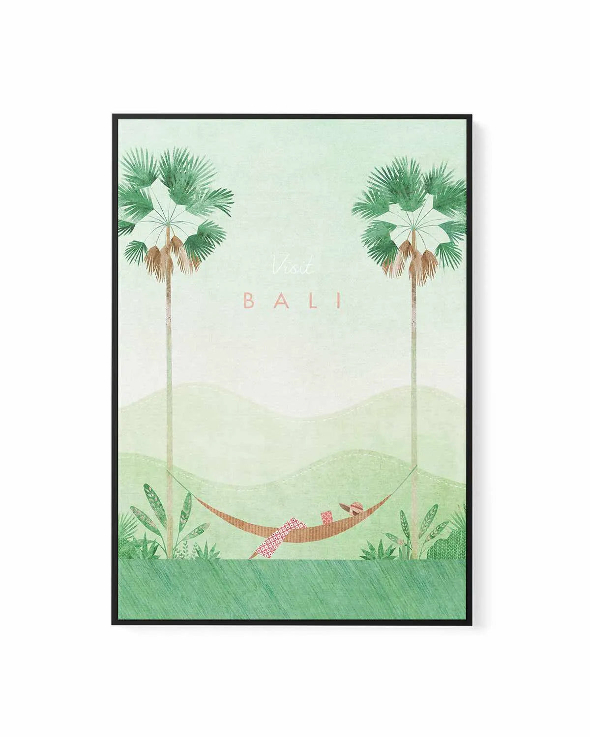 Bali by Henry Rivers | Framed Canvas Art Print from Olive et Oriel where you can shop wallpaper and artworks online