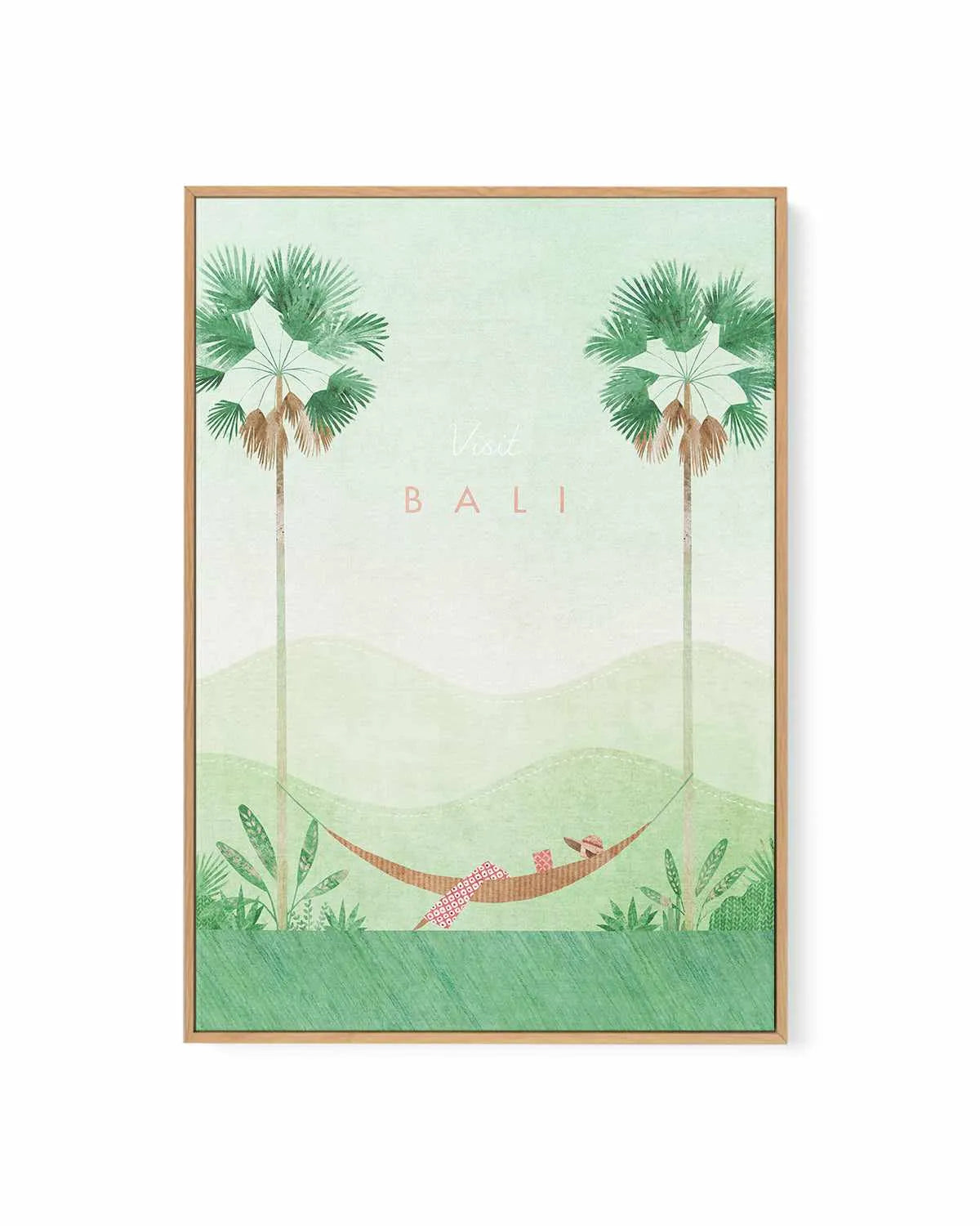 Bali by Henry Rivers | Framed Canvas Art Print from Olive et Oriel where you can shop wallpaper and artworks online