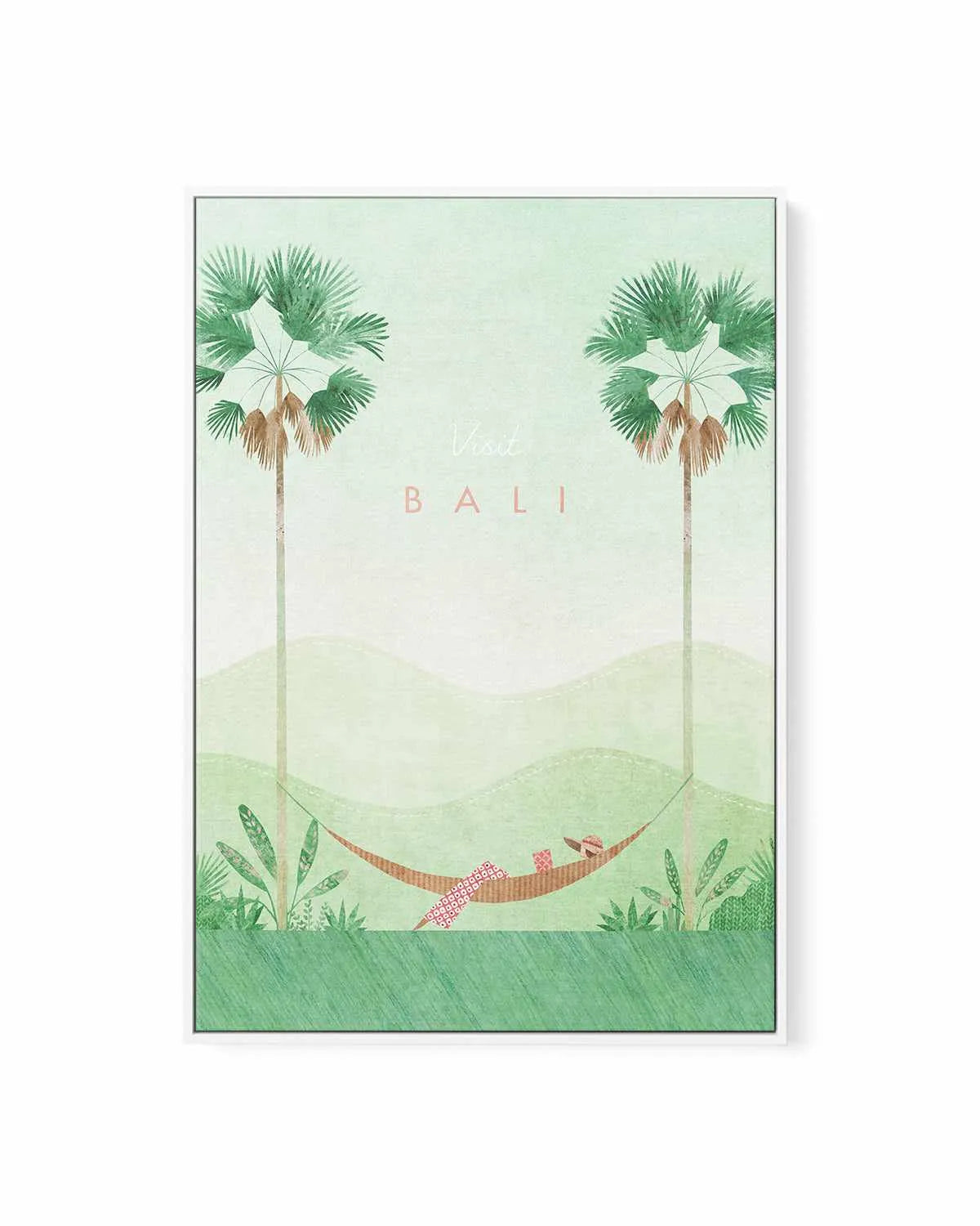 Bali by Henry Rivers | Framed Canvas Art Print from Olive et Oriel where you can shop wallpaper and artworks online