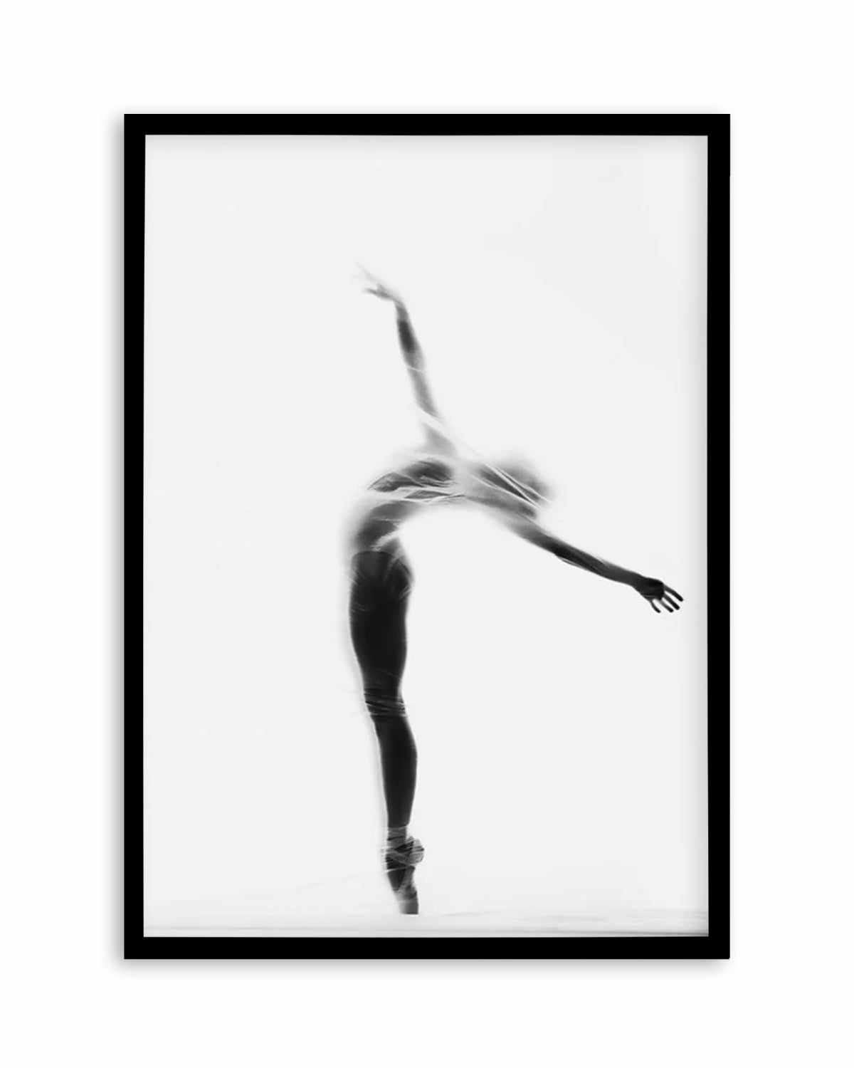 Ballerina Silhouette I Art Print