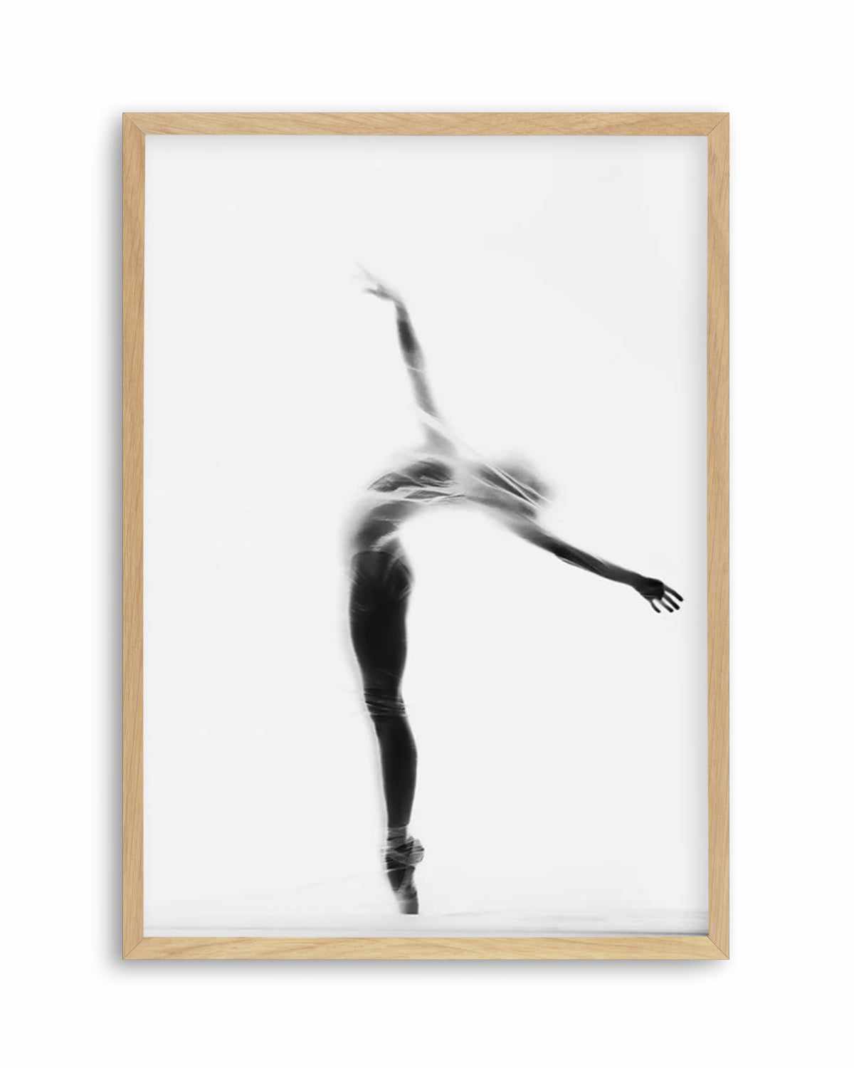 Ballerina Silhouette I Art Print