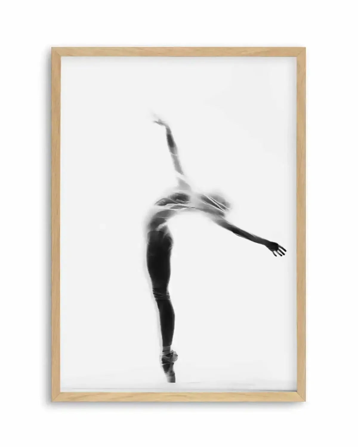 Ballerina Silhouette I Art Print from Olive et Oriel where you can shop wallpaper and artworks online