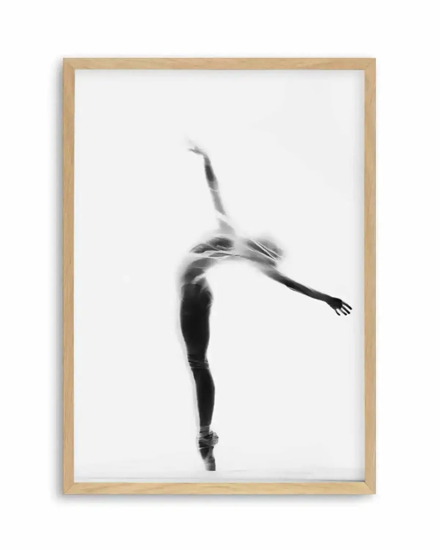 Ballerina Silhouette I Art Print from Olive et Oriel where you can shop wallpaper and artworks online
