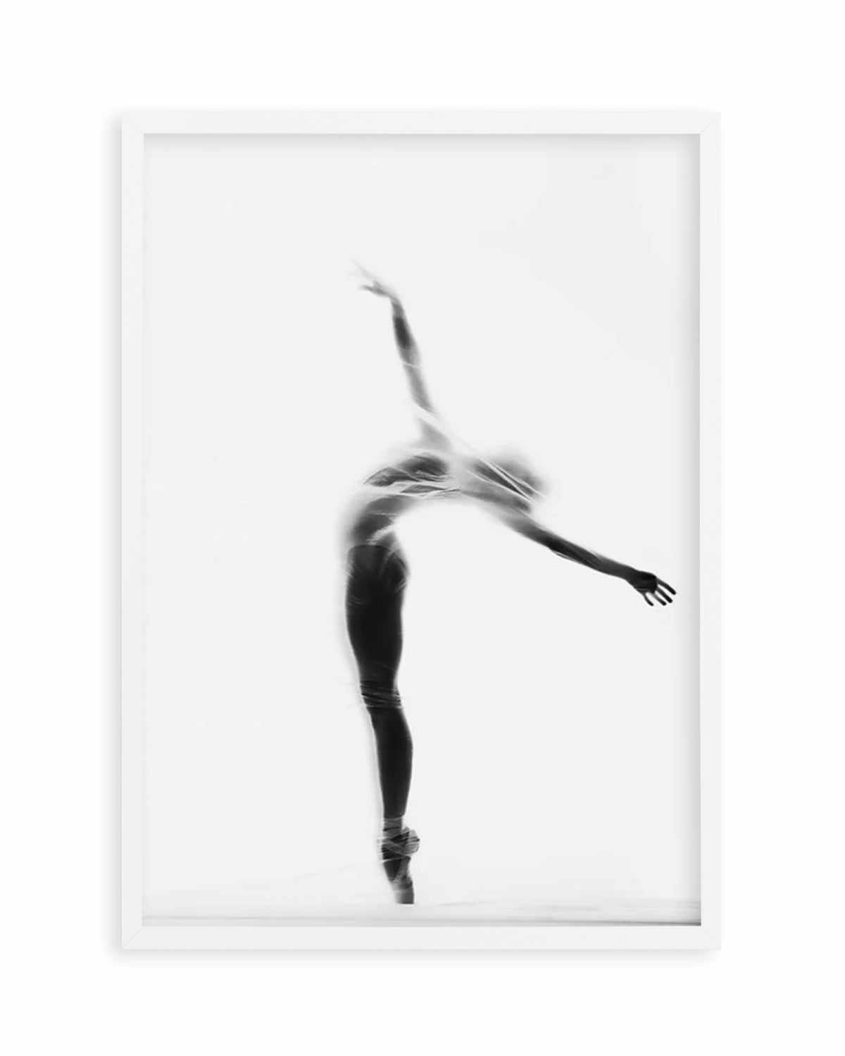 Ballerina Silhouette I Art Print