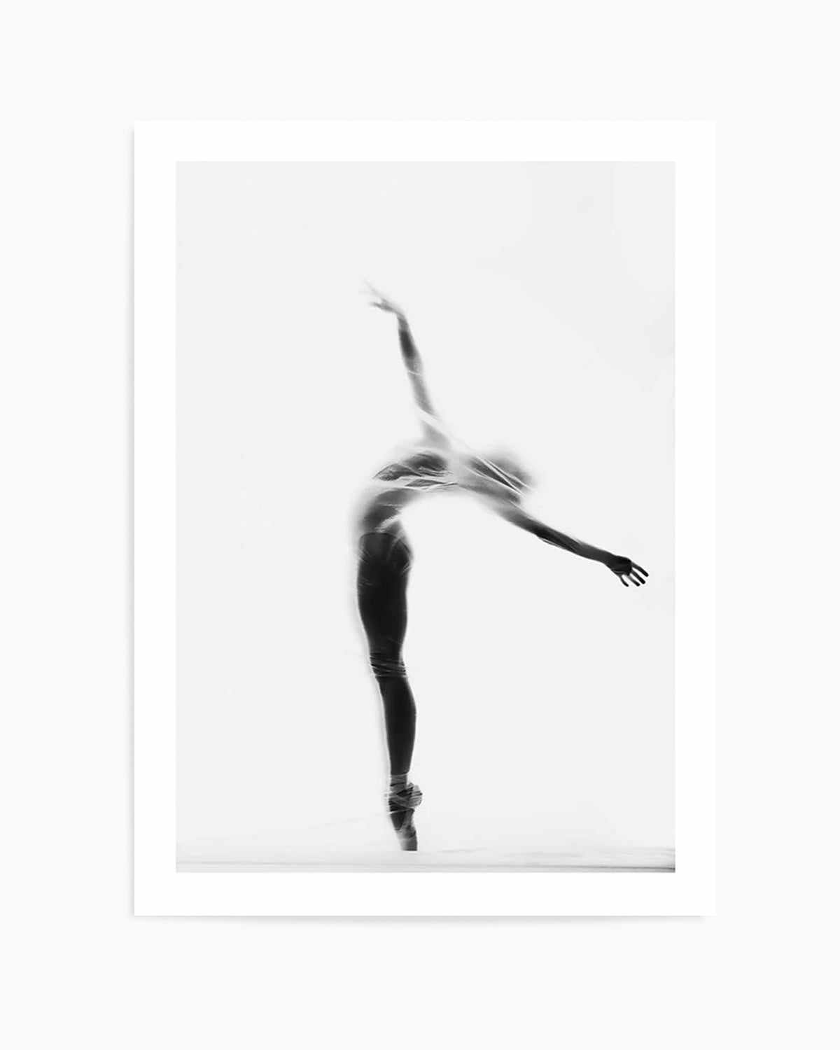 Ballerina Silhouette I Art Print