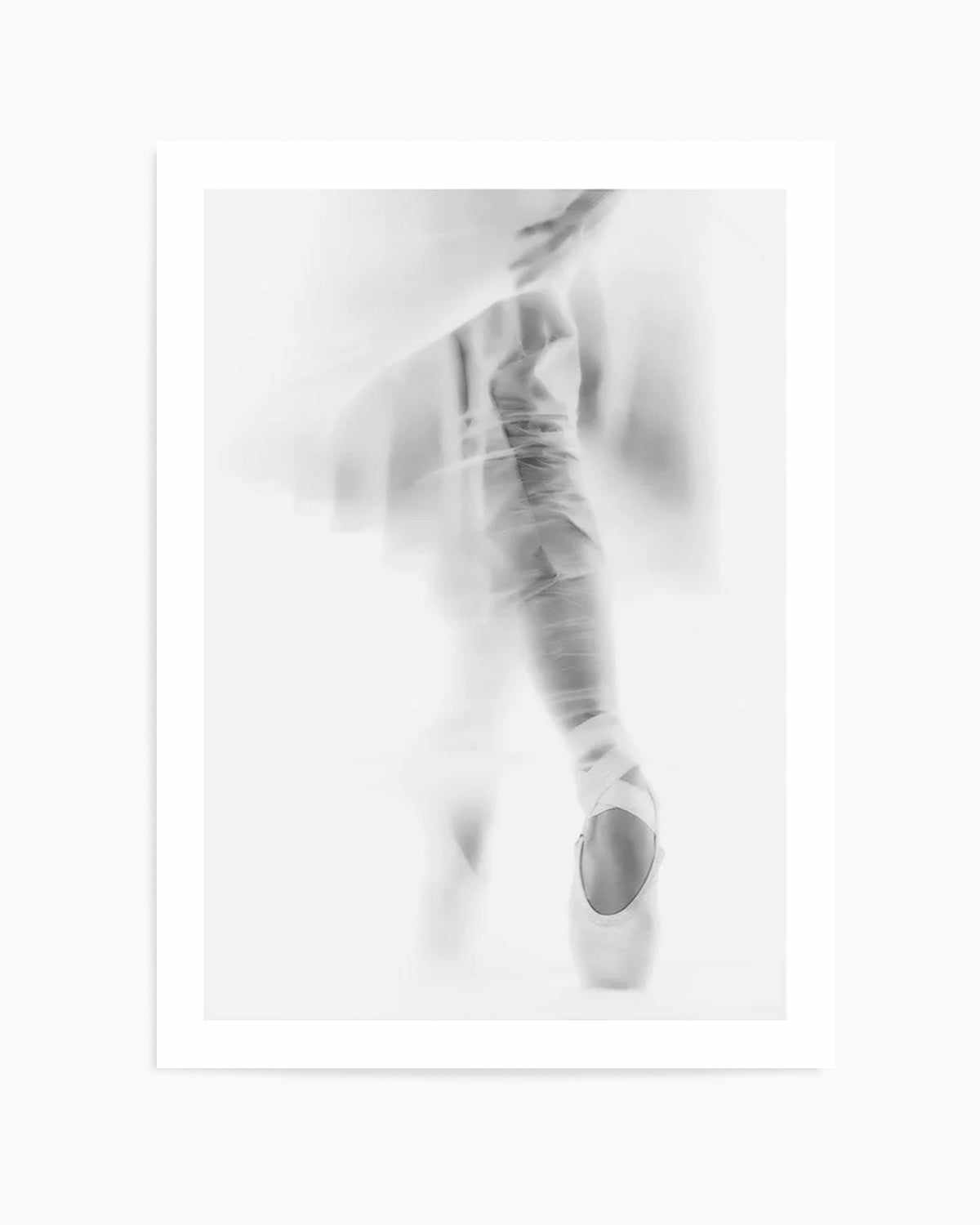 Ballerina Silhouette II Art Print