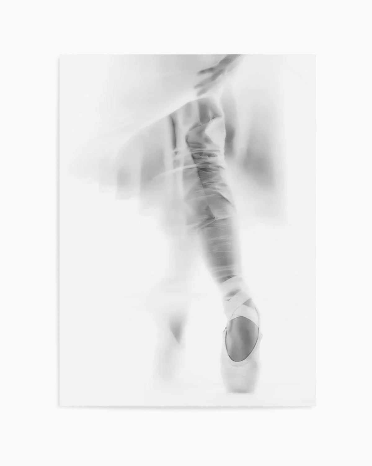 Ballerina Silhouette II Art Print